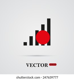 no signal, poor signal strength, signal strength indicator, vector illustration, EPS 10