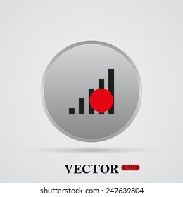 no signal, poor signal strength, signal strength indicator, vector illustration, EPS 10