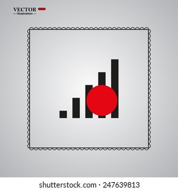 no signal, poor signal strength, signal strength indicator, vector illustration, EPS 10