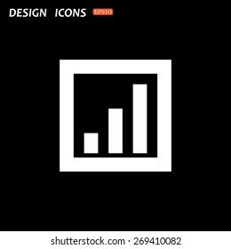 no signal, poor signal strength, signal strength indicator. icon. vector design