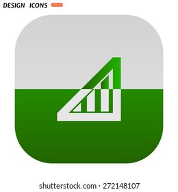 no signal, poor signal strength, signal strength indicator. icon. vector design