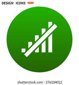 no signal, poor signal strength, signal strength indicator. icon. vector design