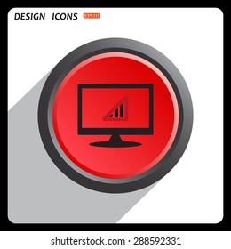 no signal, poor signal strength, signal strength indicator. icon. vector design