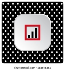no signal, poor signal strength, signal strength indicator. icon. vector design