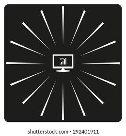 no signal, poor signal strength, signal strength indicator. icon. vector design