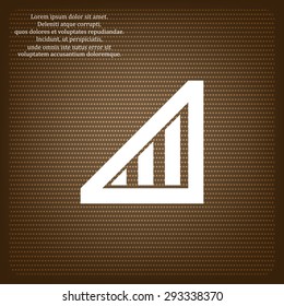 no signal, poor signal strength, signal strength indicator. icon. vector design