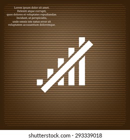 no signal, poor signal strength, signal strength indicator. icon. vector design
