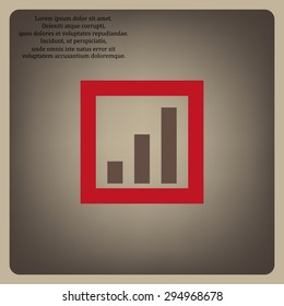 no signal, poor signal strength, signal strength indicator. icon. vector design