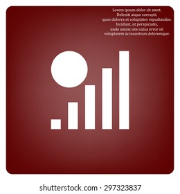no signal, poor signal strength, signal strength indicator. icon. vector design
