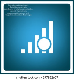no signal, poor signal strength, signal strength indicator. icon. vector design