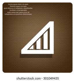 no signal, poor signal strength, signal strength indicator. icon. vector design