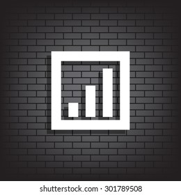 no signal, poor signal strength, signal strength indicator. icon. vector design