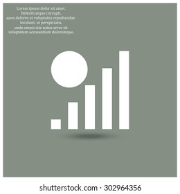 no signal, poor signal strength, signal strength indicator. icon. vector design
