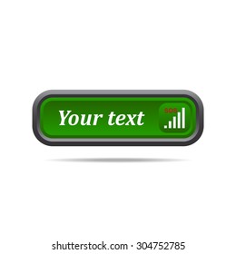 no signal, poor signal strength, signal strength indicator. icon. vector design