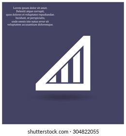 no signal, poor signal strength, signal strength indicator. icon. vector design