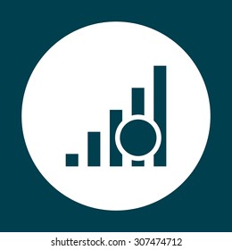 no signal, poor signal strength, signal strength indicator. icon. vector design