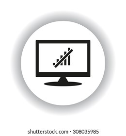 no signal, poor signal strength, signal strength indicator. icon. vector design