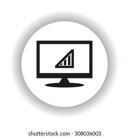 no signal, poor signal strength, signal strength indicator. icon. vector design