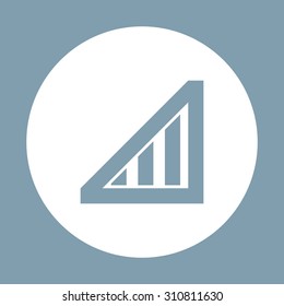 no signal, poor signal strength, signal strength indicator. icon. vector design