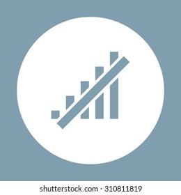 no signal, poor signal strength, signal strength indicator. icon. vector design