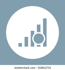 no signal, poor signal strength, signal strength indicator. icon. vector design