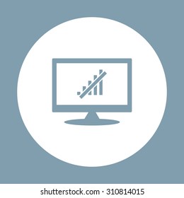no signal, poor signal strength, signal strength indicator. icon. vector design