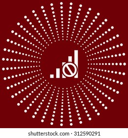 no signal, poor signal strength, signal strength indicator. icon. vector design
