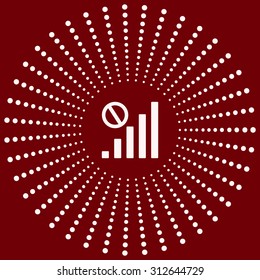 no signal, poor signal strength, signal strength indicator. icon. vector design