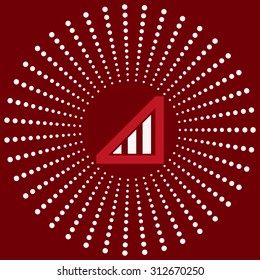 no signal, poor signal strength, signal strength indicator. icon. vector design