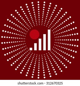 no signal, poor signal strength, signal strength indicator. icon. vector design