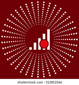 no signal, poor signal strength, signal strength indicator. icon. vector design