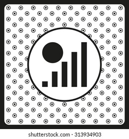 no signal, poor signal strength, signal strength indicator. icon. vector design