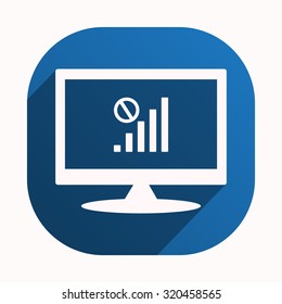 no signal, poor signal strength, signal strength indicator. icon. vector design