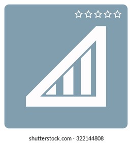 no signal, poor signal strength, signal strength indicator. icon. vector design