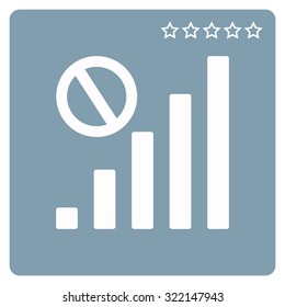 no signal, poor signal strength, signal strength indicator. icon. vector design