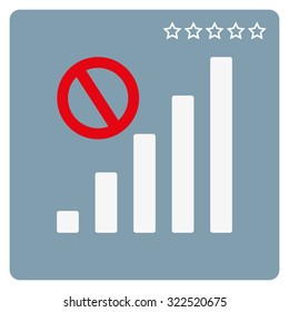 no signal, poor signal strength, signal strength indicator. icon. vector design
