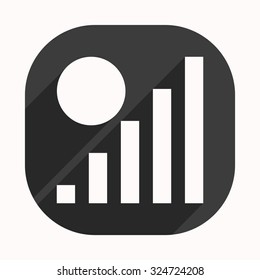 no signal, poor signal strength, signal strength indicator. icon. vector design
