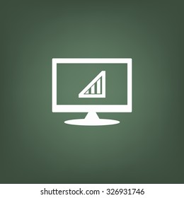 no signal, poor signal strength, signal strength indicator. icon. vector design