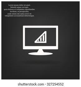 no signal, poor signal strength, signal strength indicator. icon. vector design