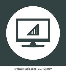 no signal, poor signal strength, signal strength indicator. icon. vector design