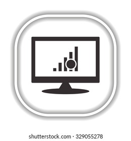 no signal, poor signal strength, signal strength indicator. Modern design flat style icon