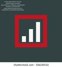 no signal, poor signal strength, signal strength indicator. icon. vector design