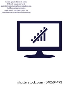 no signal, poor signal strength, signal strength indicator. icon. vector design