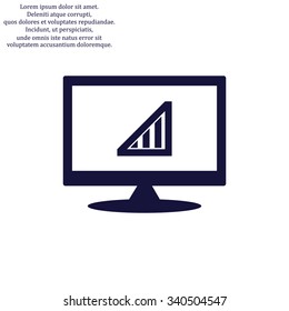 no signal, poor signal strength, signal strength indicator. icon. vector design