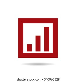 no signal, poor signal strength, signal strength indicator. icon. vector design