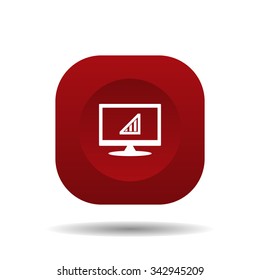 no signal, poor signal strength, signal strength indicator. icon. vector design