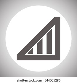 no signal, poor signal strength, signal strength indicator. icon. vector design