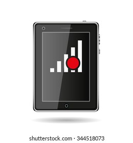 no signal, poor signal strength, signal strength indicator. icon. vector design