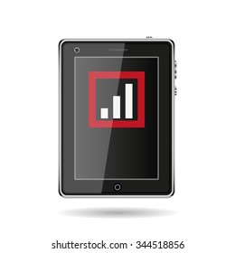no signal, poor signal strength, signal strength indicator. icon. vector design