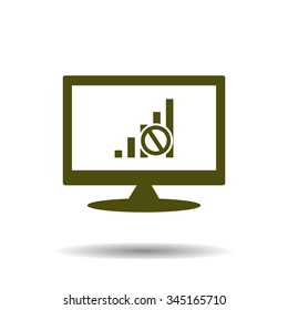 no signal, poor signal strength, signal strength indicator. icon. vector design